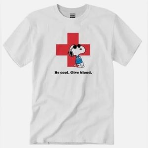 Red Cross Snoopy T-Shirt